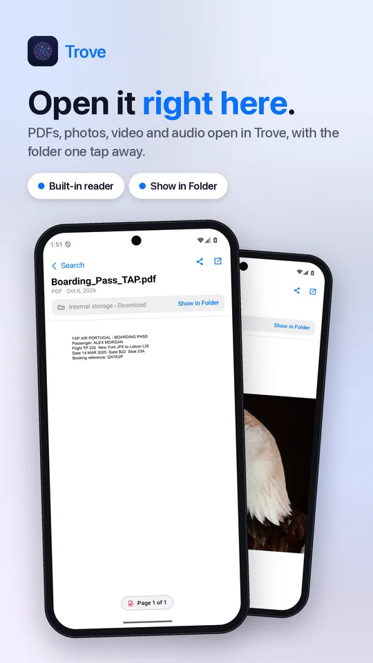 Built-in reader