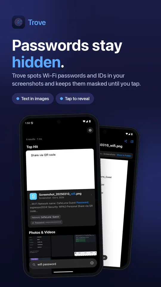 Hidden passwords